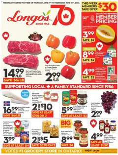 Preview of Longo's weekly flyer / circulaire from shop Longo's valid from 04.06.2026