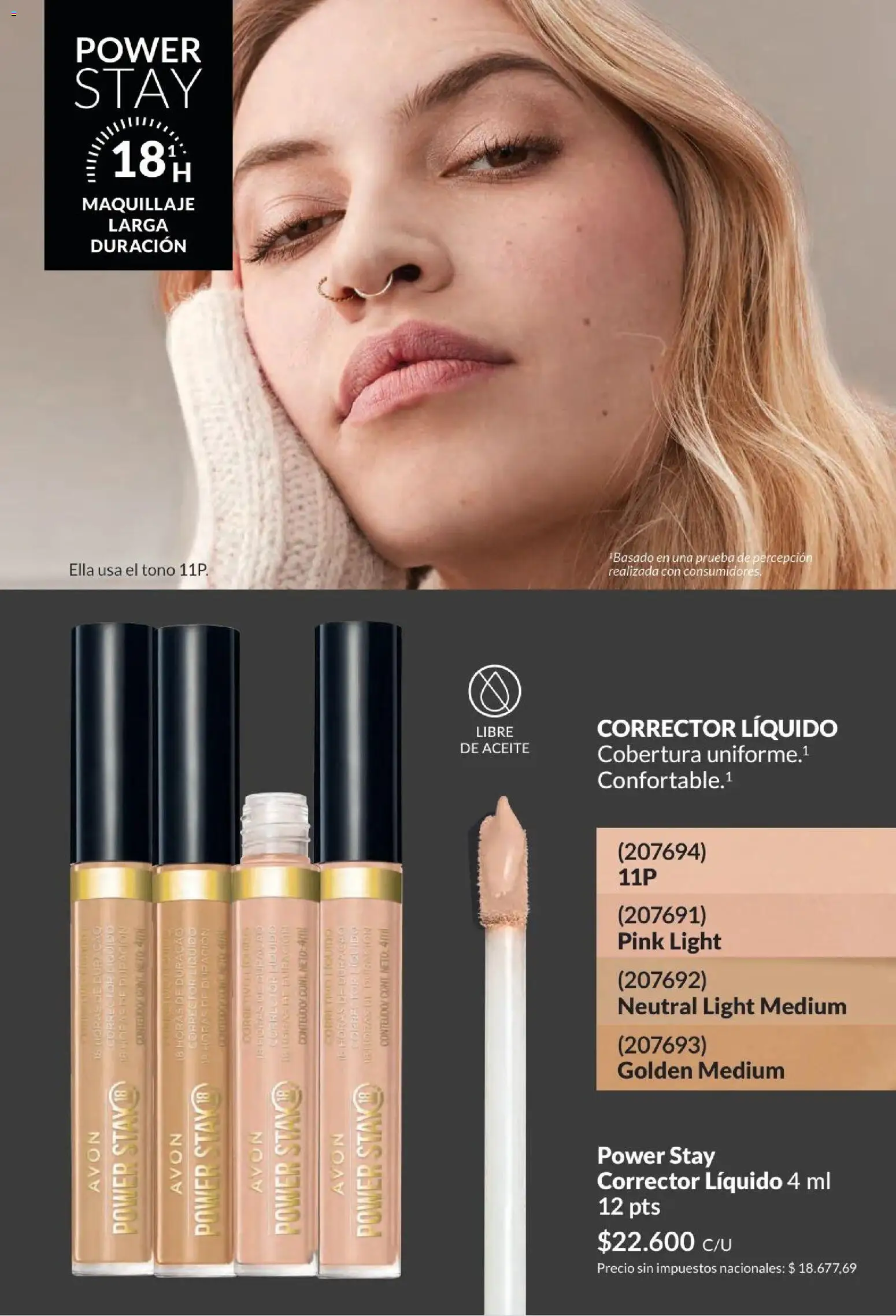 Avon -  Campaña 6/2026 │ válido desde el 01.06.2026 | Página: 23 | Productos: Top, Aceite, Maquillaje