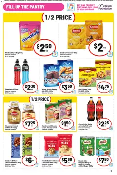 Preview of IGA catalogue - valid from 09/09/2026 | Page: 18 | Products: Crackers, Chocolate, Bag, Instant coffee