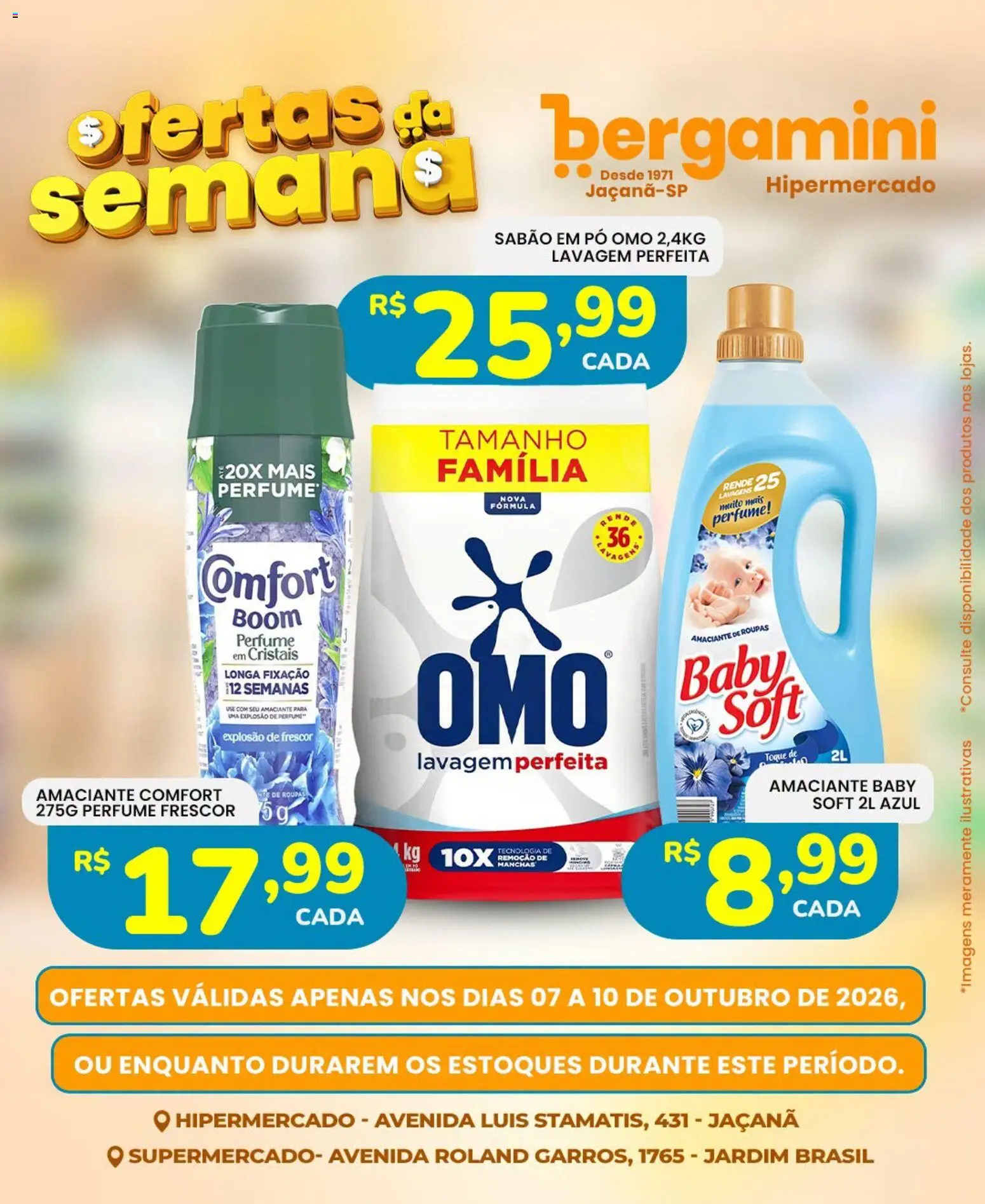 Supermercado Bergamini Folheto - válido de 07/10/2026 | Página: 19