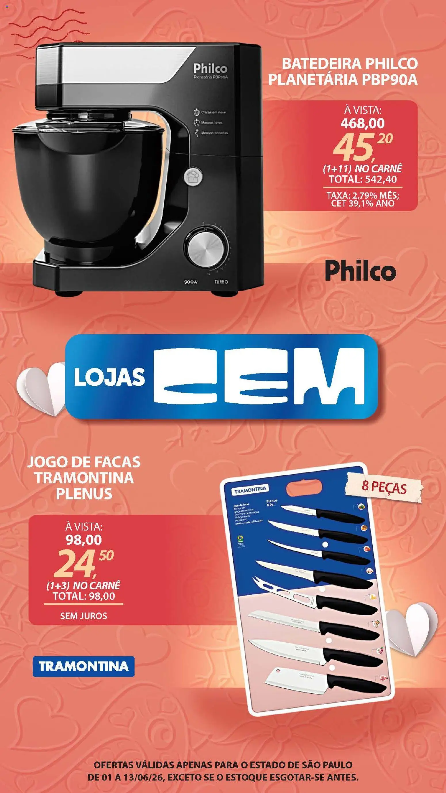Lojas Cem Folheto - válido de 01.06.2026 | Página: 68