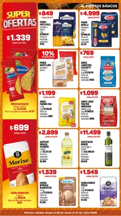Vista previa Makro VOLVETE A ILUSIONAR válido desde el 25/06/2026 | Página: 6 | Productos: Harina, Fuente, Arroz, Fideos