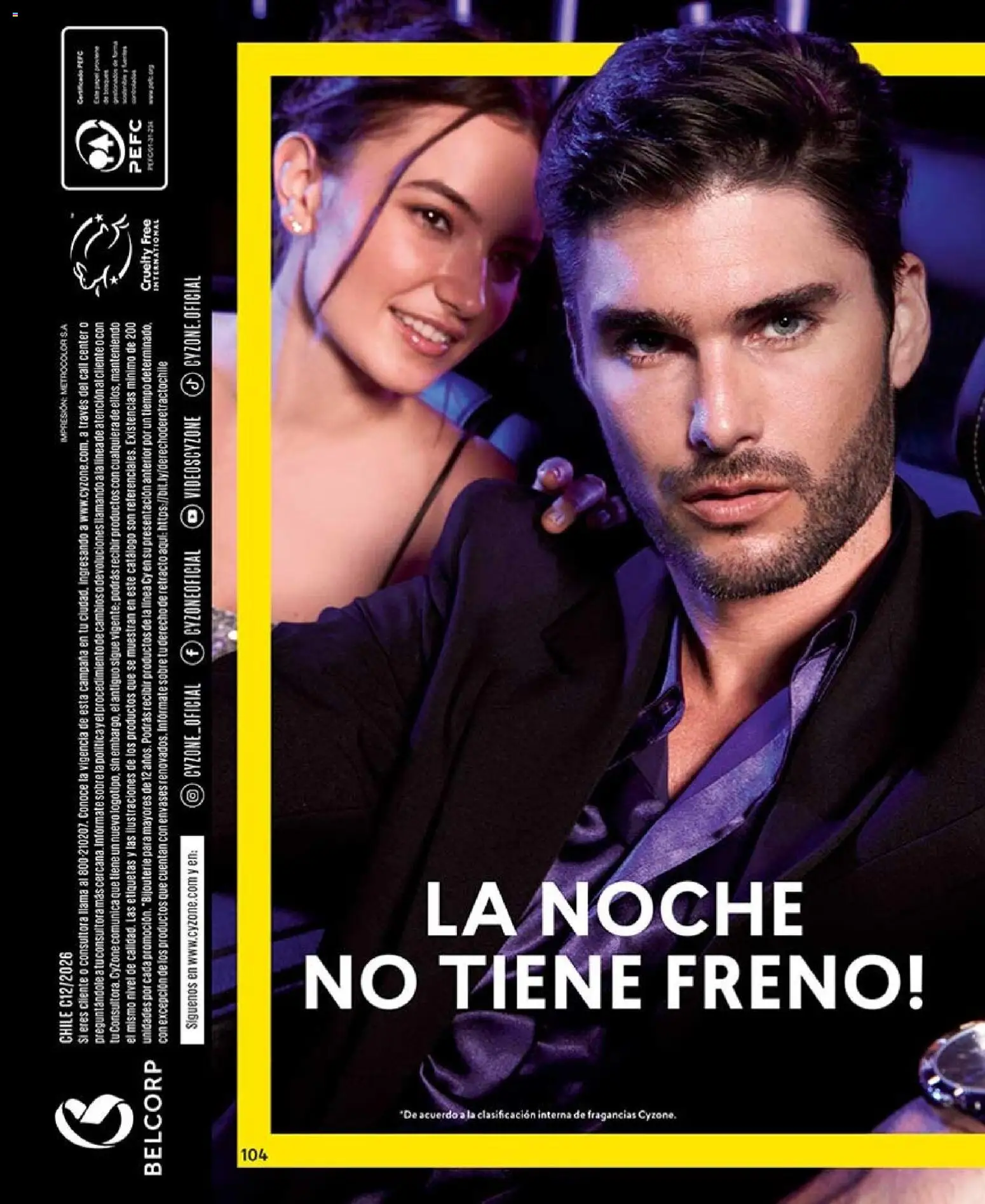 Catálogo CyZone Campaña 12 │ válido desde el 06.07.2026 | Página: 108 | Productos: Sobre, Campana