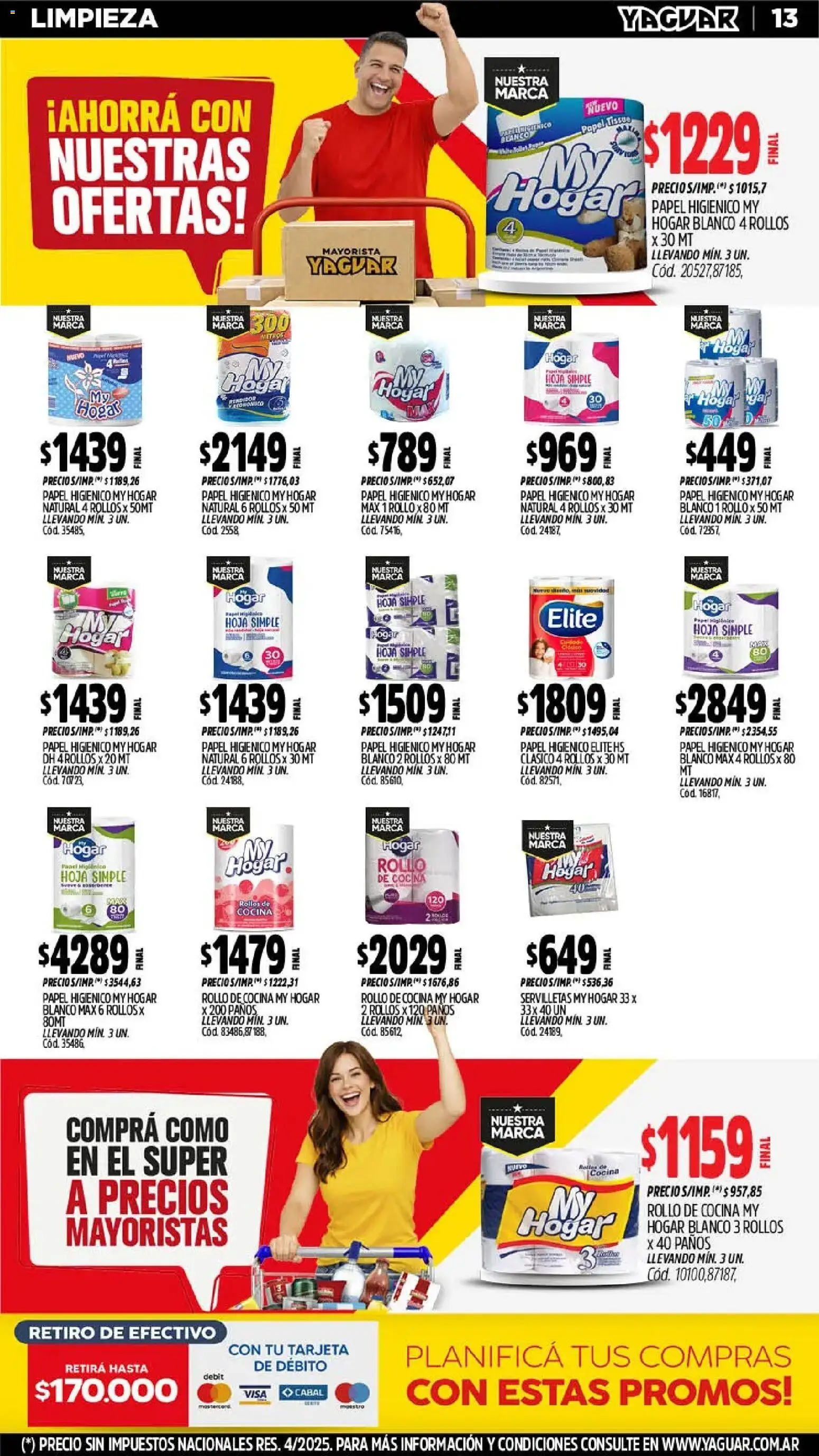 Yaguar - Oferta Semanal Santa Fé │ válido desde el 04.05.2026 | Página: 13