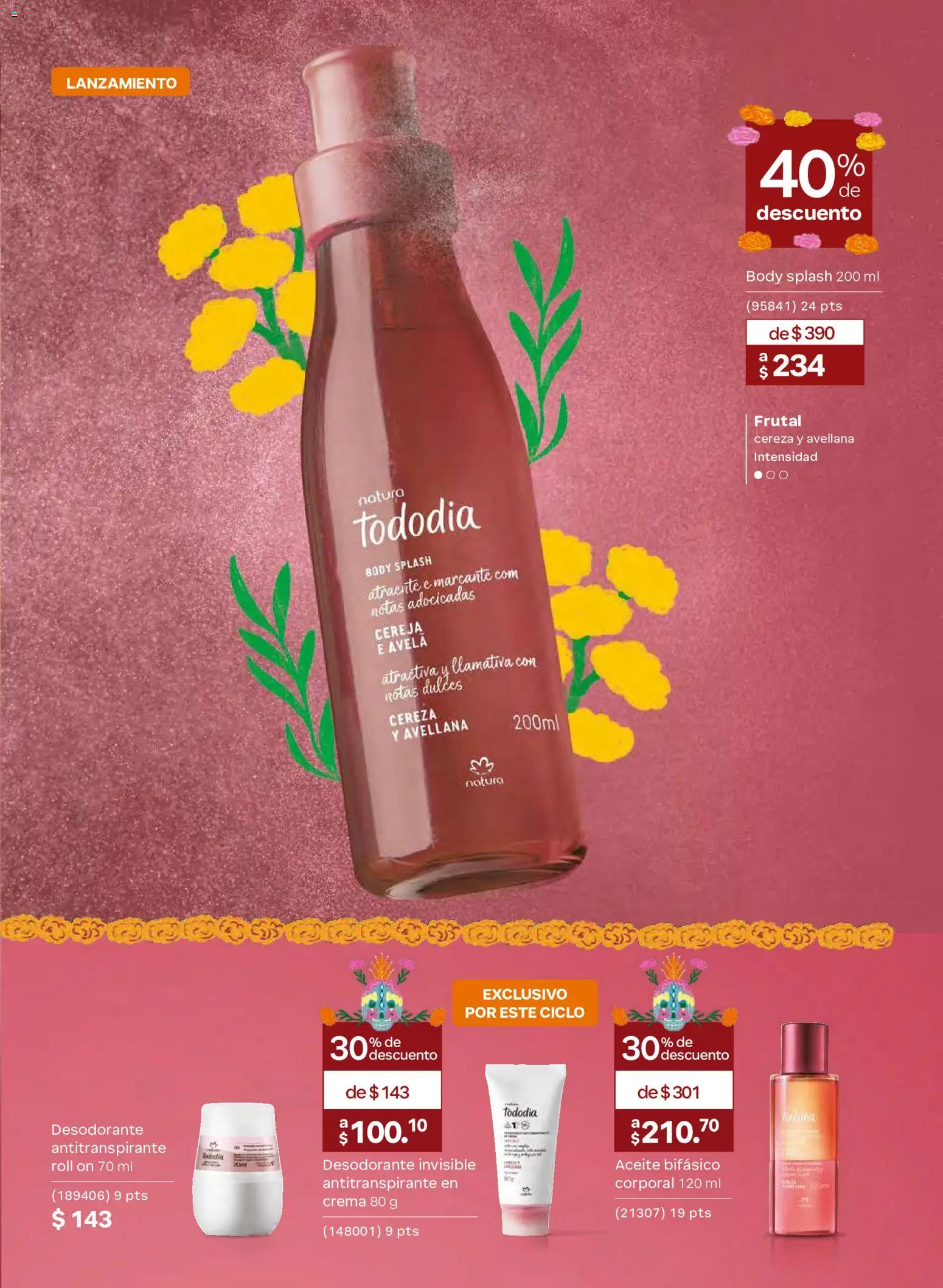 Nuevas ofertas de Natura válidas en toda la República Mexicana desde el 02/10/2026. ¡Encuentra las mejores ofertas en Natura campaña  15 2026! | Página: 96 | Productos: Desodorante, Antitranspirante, Crema, Body