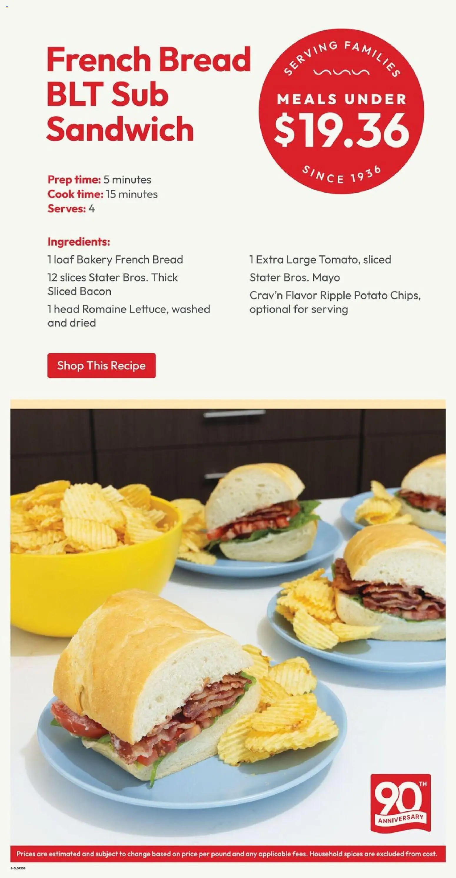 Stater Bros Weekly Ad - valid from 10.06.2026 | Page: 2 | Products: Bakery, Romaine, Bread, Spices
