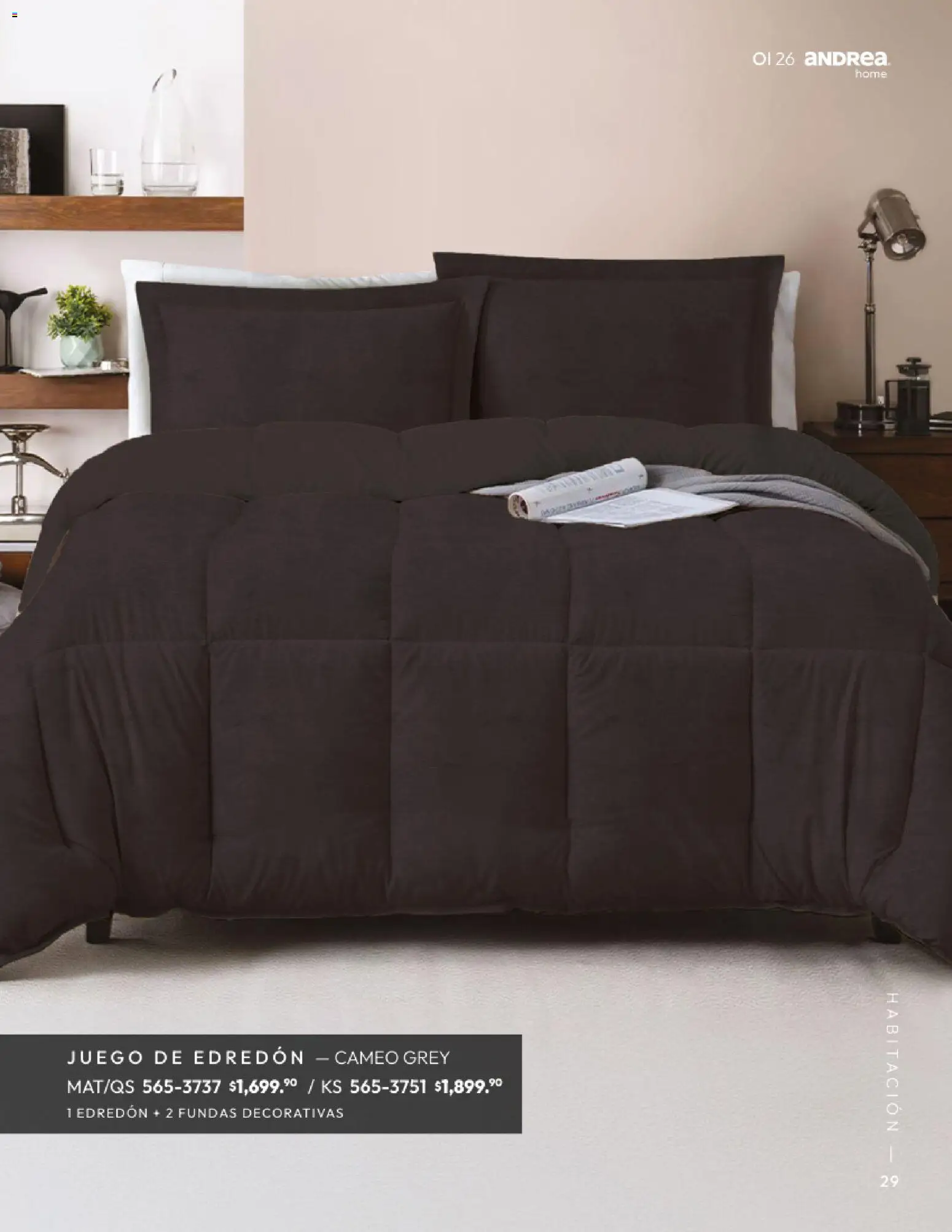 Nuevas ofertas de Andrea válidas en toda la República Mexicana desde el 01/09/2026. ¡Encuentra las mejores ofertas en Andrea catálogo Home! | Página: 29