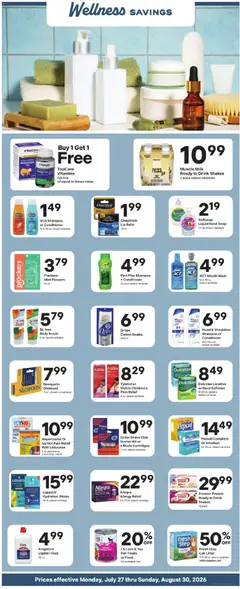 Preview of Coborn's weekly ads valid from 07/27/2026