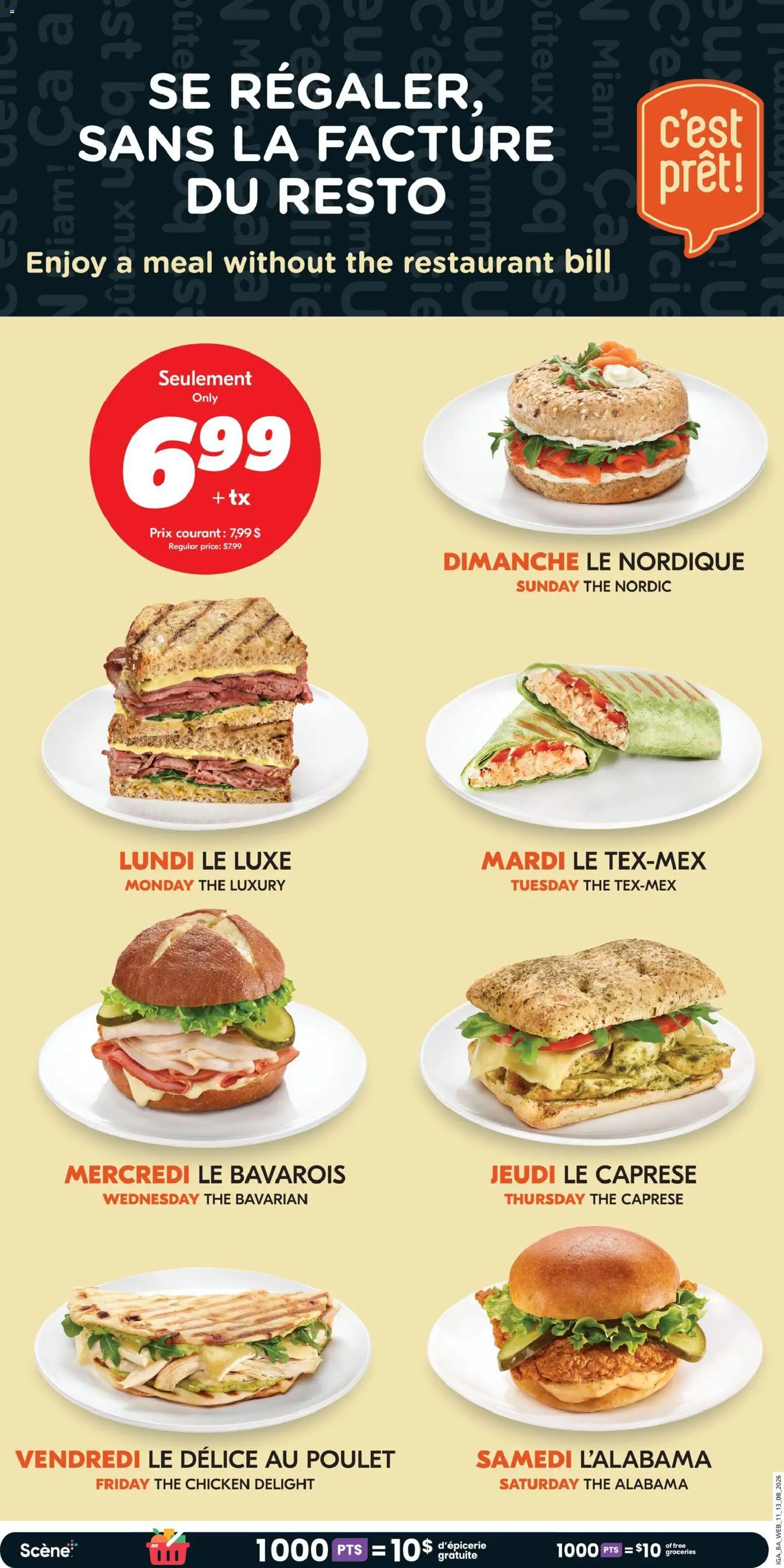 IGA flyer valid from Aug 13, 2026 | Page: 9 | Products: Chicken