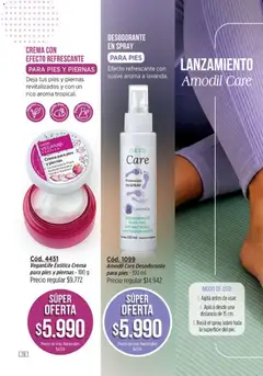 Vista previa Catálogo Amodil Campaña 12 válido desde el 30/06/2026 | Página: 78 | Productos: Sobre, Desodorante, Antitranspirante, Crema