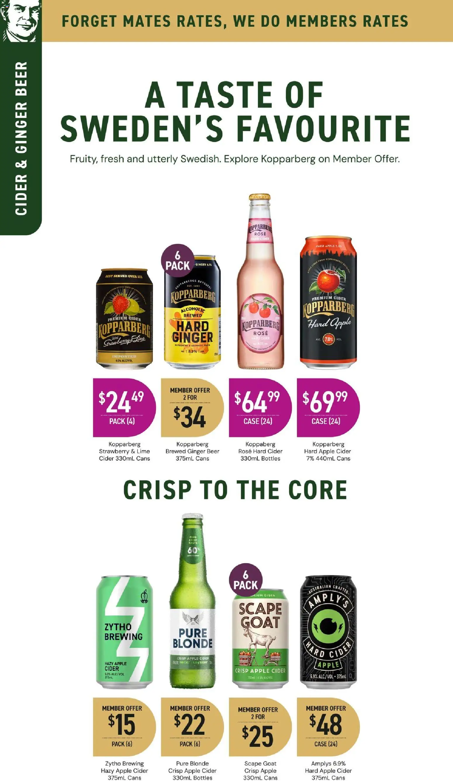 Dan Murphy's catalogue - valid from 02/07/2026 | Page: 33 | Products: Ginger, Beer, Lime, Case