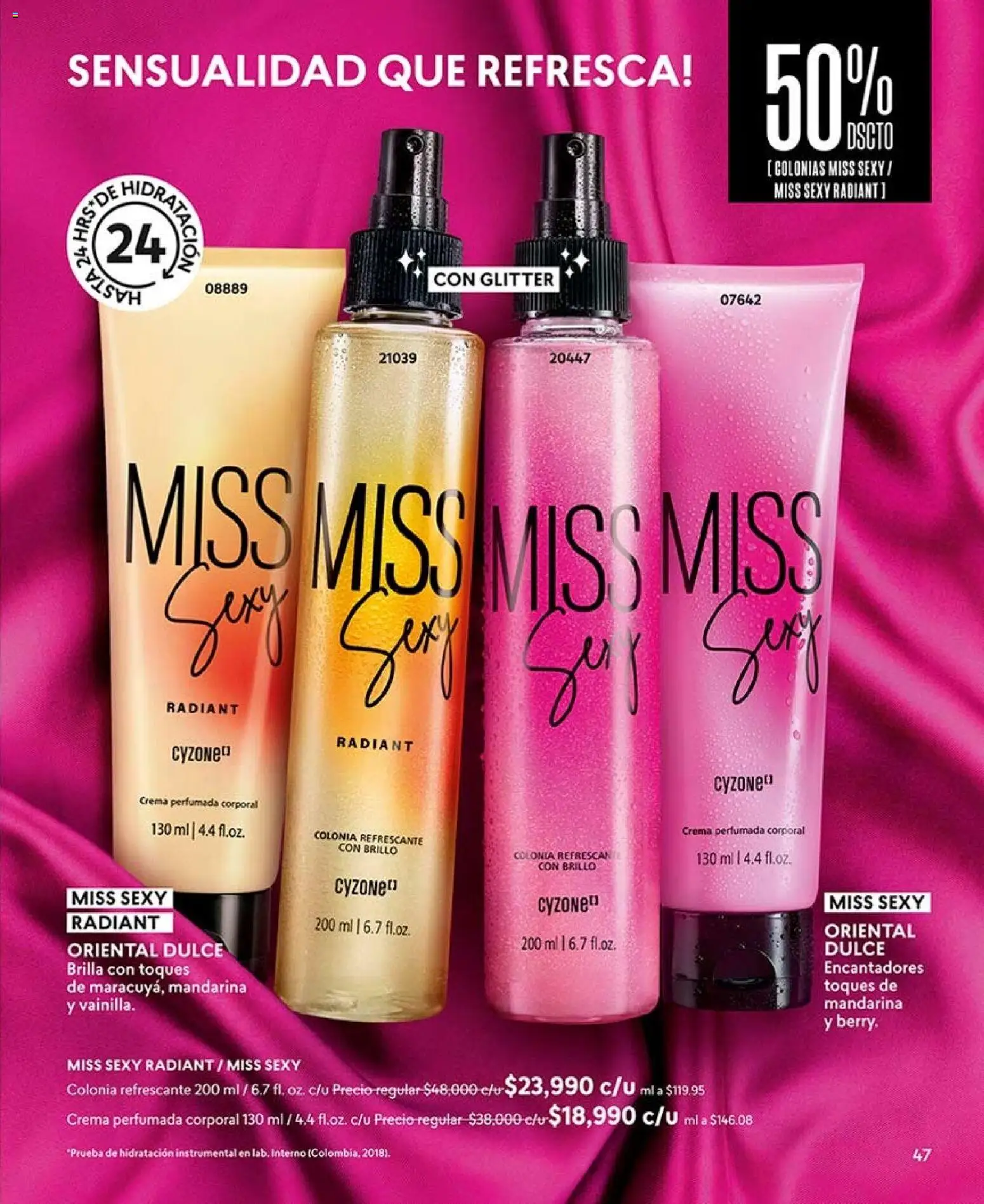CyZone revista - valida desde el 10/08/2026 | Página: 59 | Productos: Crema, Glitter, Brillo