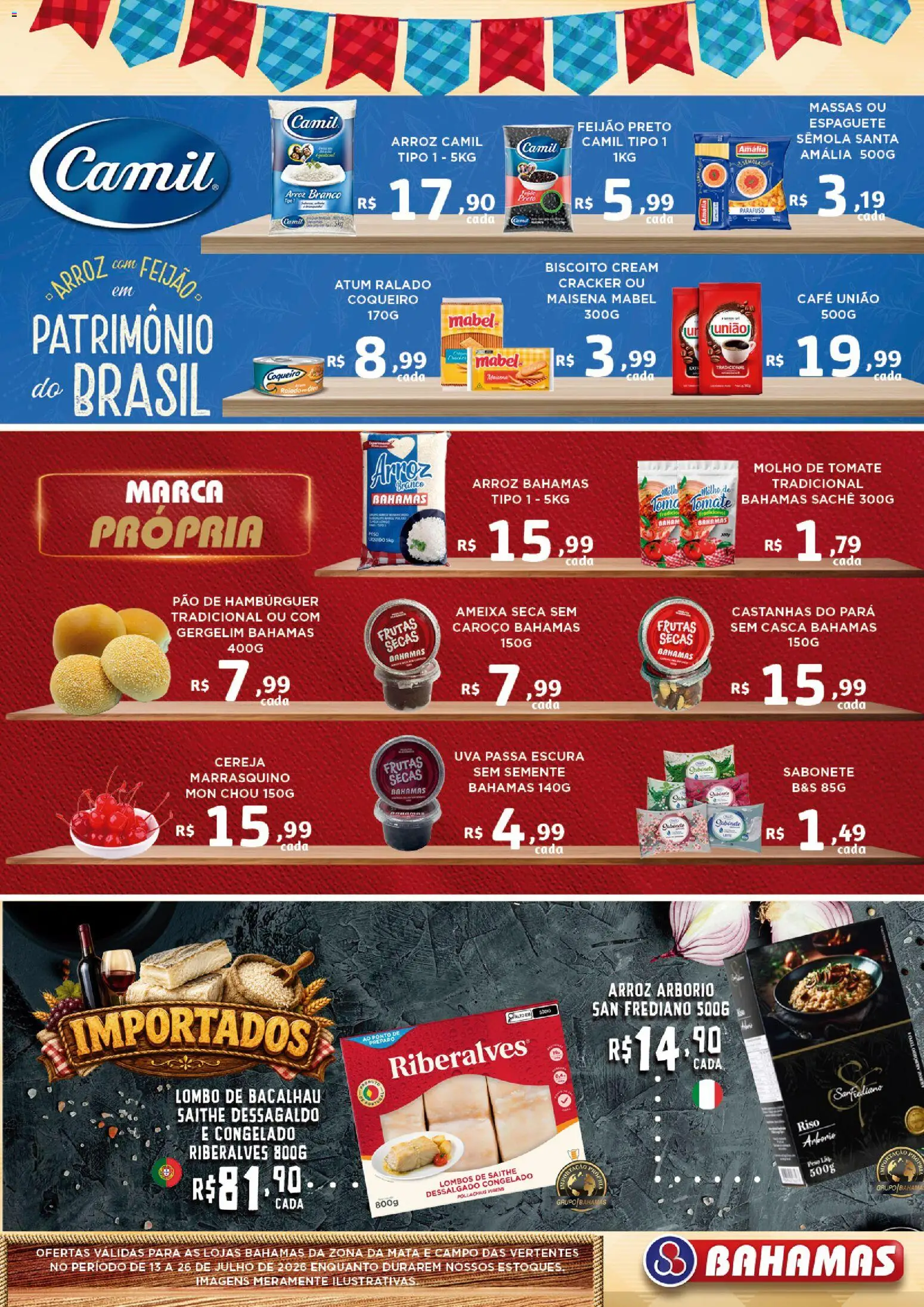 Bahamas Supermercados Folheto - válido de 13/07/2026 | Página: 3