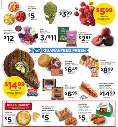 Preview of Fred Meyer weekly ads valid from 07/15/2026 | Page: 13 | Products: Beef, Salad, Croissants, Bag