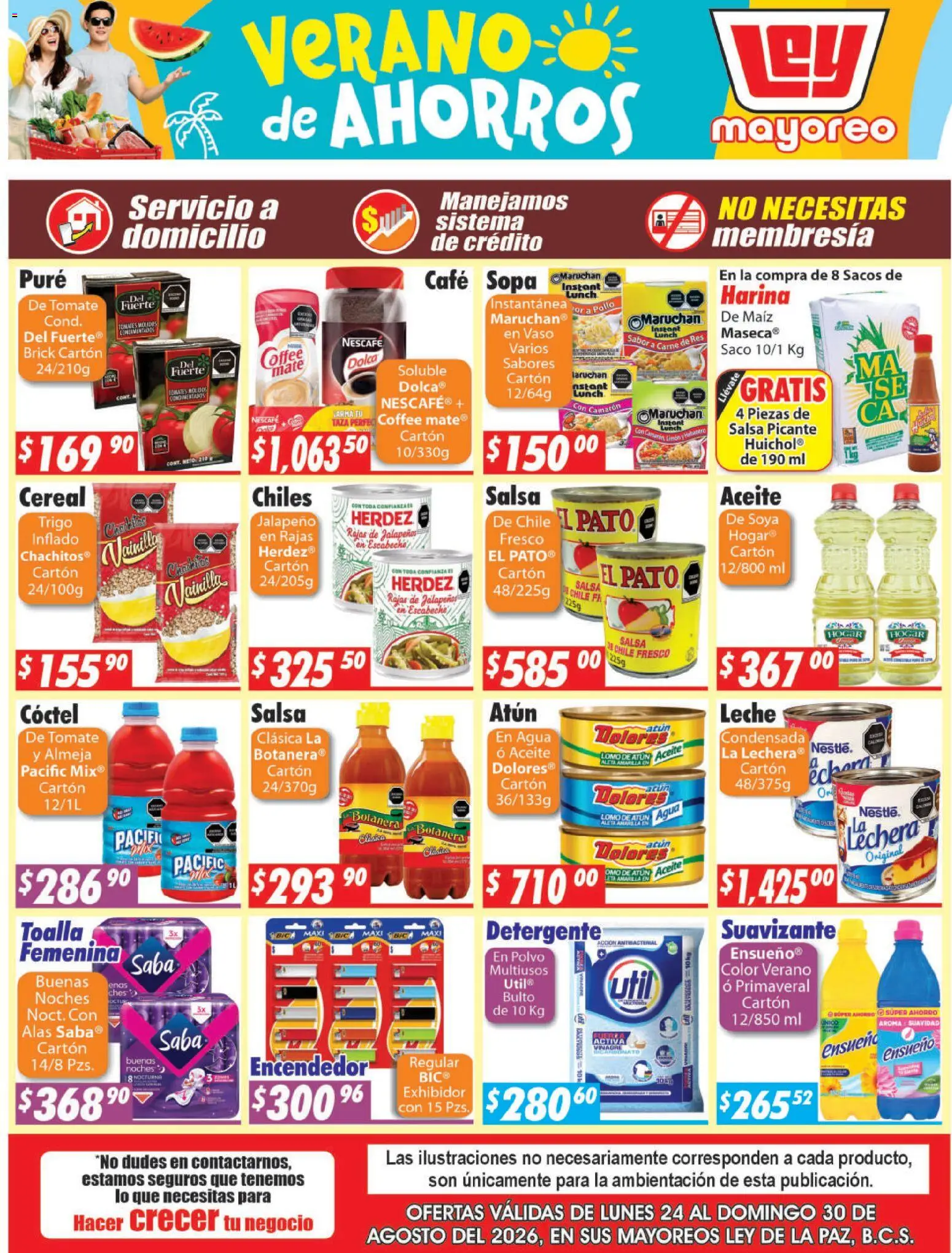 Nuevas ofertas de Casa Ley válidas en toda la República Mexicana desde el 24/08/2026. ¡Encuentra las mejores ofertas en Casa Ley folleto La Paz! | Página: 4