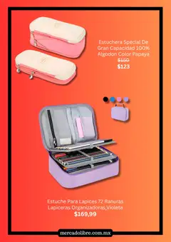 Vista previa de Mercado Libre catálogo, nuevo folleto de la tienda, válido en México a partir del 03/08/2026 | Página: 4 | Productos: Estuche, Algodón