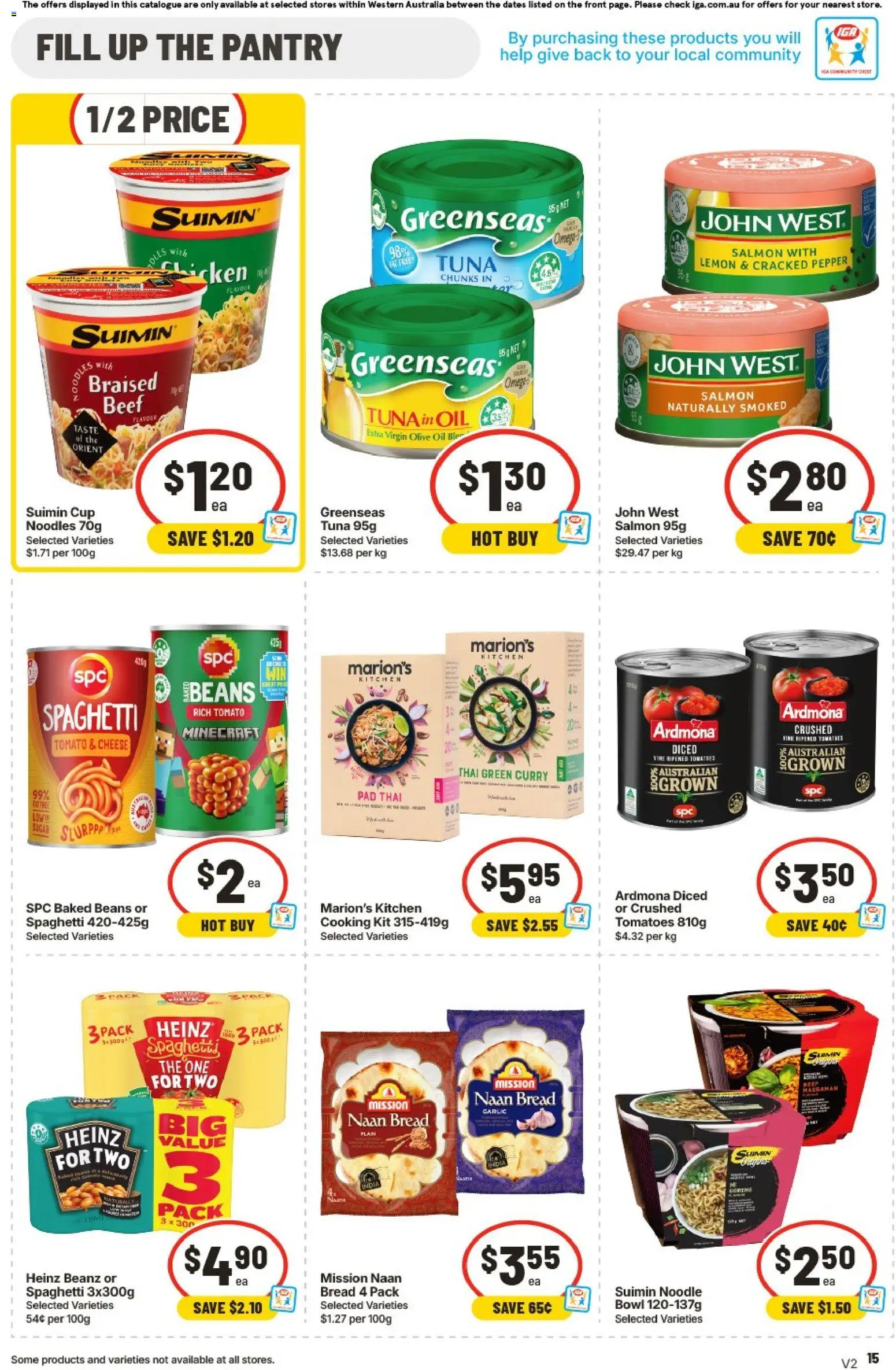 Ritchies catalogue - valid from 05/08/2026 | Page: 16 | Products: Curry, Bread, Noodles, Pepper