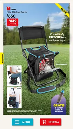 Vista previa de Betterware campaña 8 2026, nuevo folleto de la tienda, válido en México a partir del 03/08/2026 | Página: 6 | Productos: Silla, Hielera