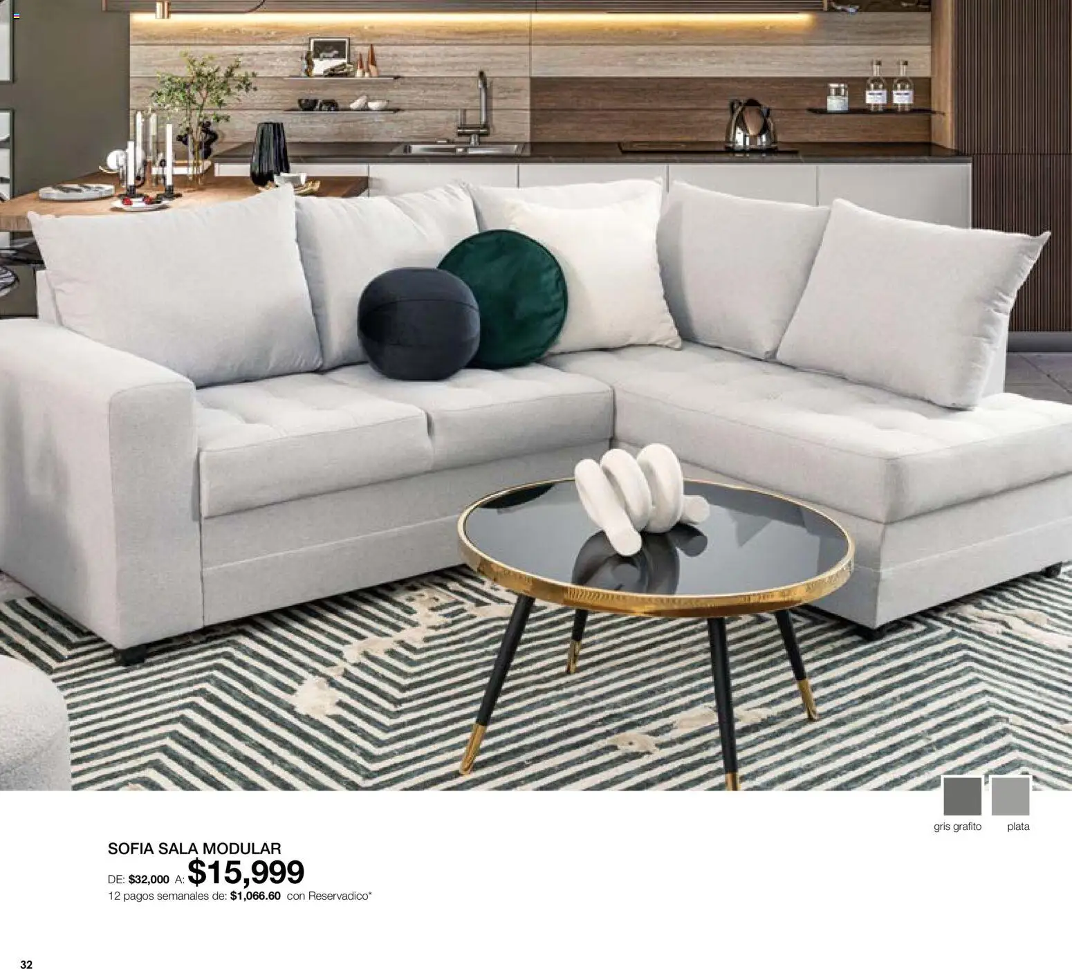 Nuevas ofertas de Muebles Dico válidas en toda la República Mexicana desde el 01/08/2026. ¡Encuentra las mejores ofertas en Muebles Dico catálogo! | Página: 32 | Productos: Modular