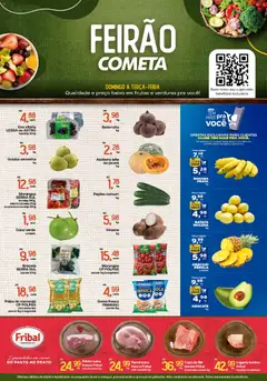 Cometa Supermercados ofertas Feirão - Pré-Visualização do folheto da loja Cometa Supermercados, válido de 02/08/2026