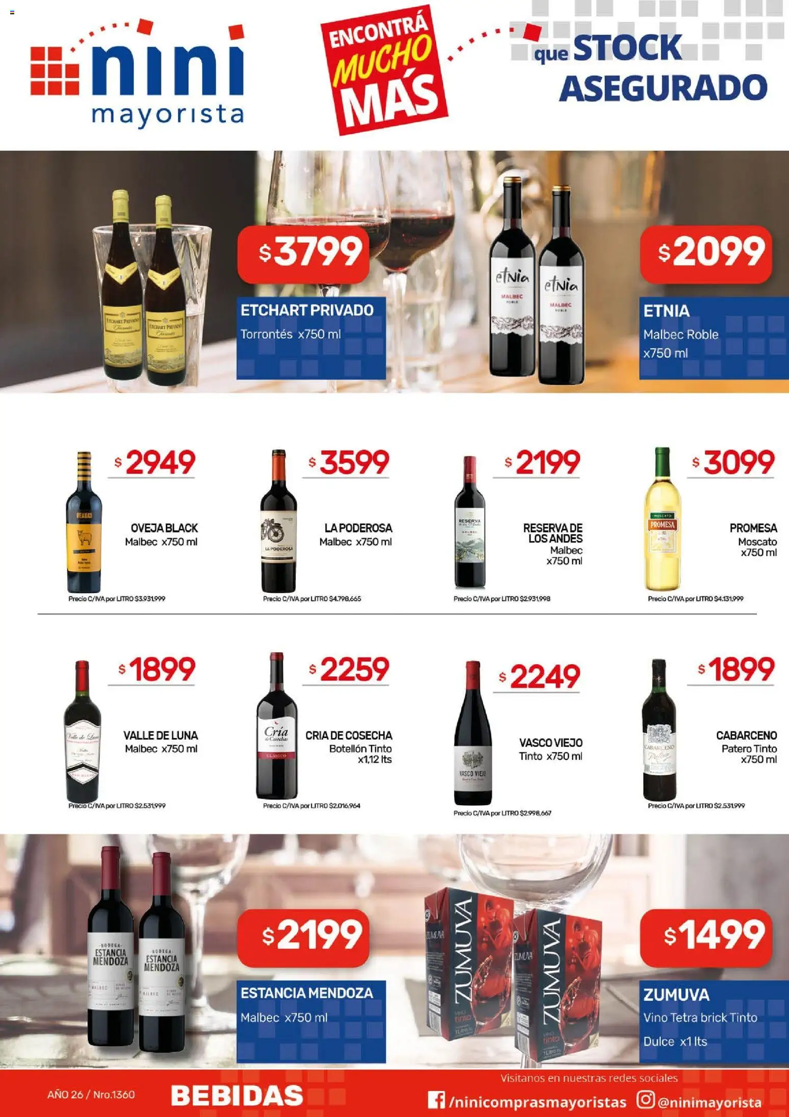 NINI Mayorista ofertas │ válido desde el 18.05.2026 | Página: 17 | Productos: Vino