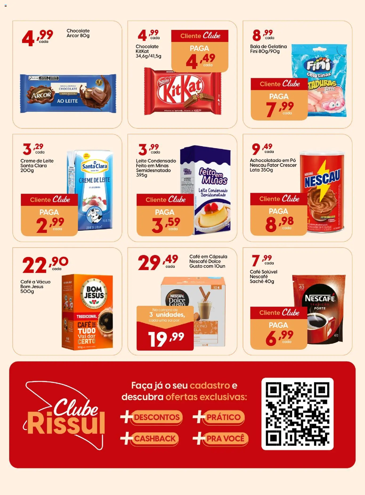 Rissul Folheto - válido de 14.05.2026 | Página: 5 | Produtos: Polvo, Café, Bala, Gelatina