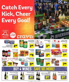 Preview of Save Mart weekly ads valid from 07/15/2026 | Page: 5 | Products: Spinach, Wine, Tea, Onion