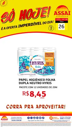 Assaí Atacadista ofertas - TO - Pré-Visualização do folheto da loja Assaí Atacadista, válido de 26.05.2026