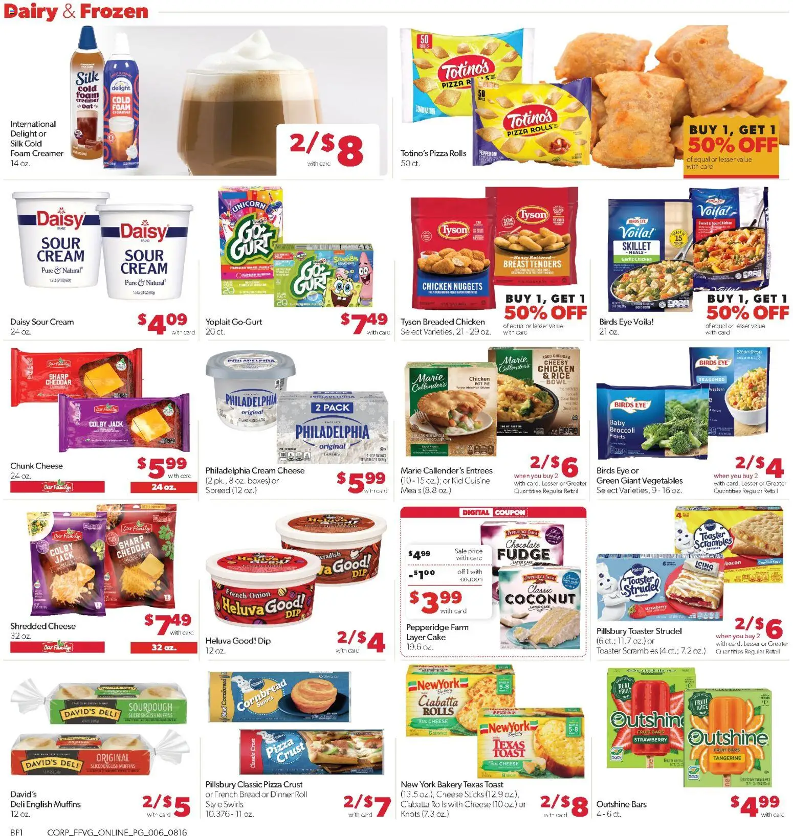 Family Fare Weekly Ad - valid from 08/16/2026 | Page: 12 | Products: Skillet, Chicken, Bread, Coconut