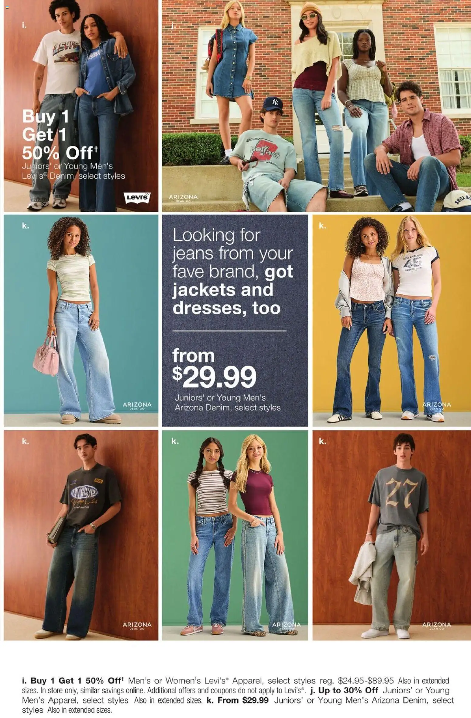 JCPenney Weekly Ad - valid from 08/03/2026 | Page: 8 | Products: Jeans
