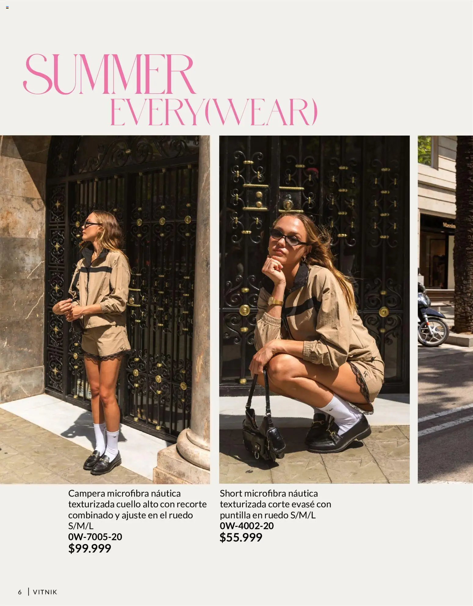 Vitnik - Mujer │ válido desde el 01/09/2026 | Página: 6 | Productos: Campera, Short