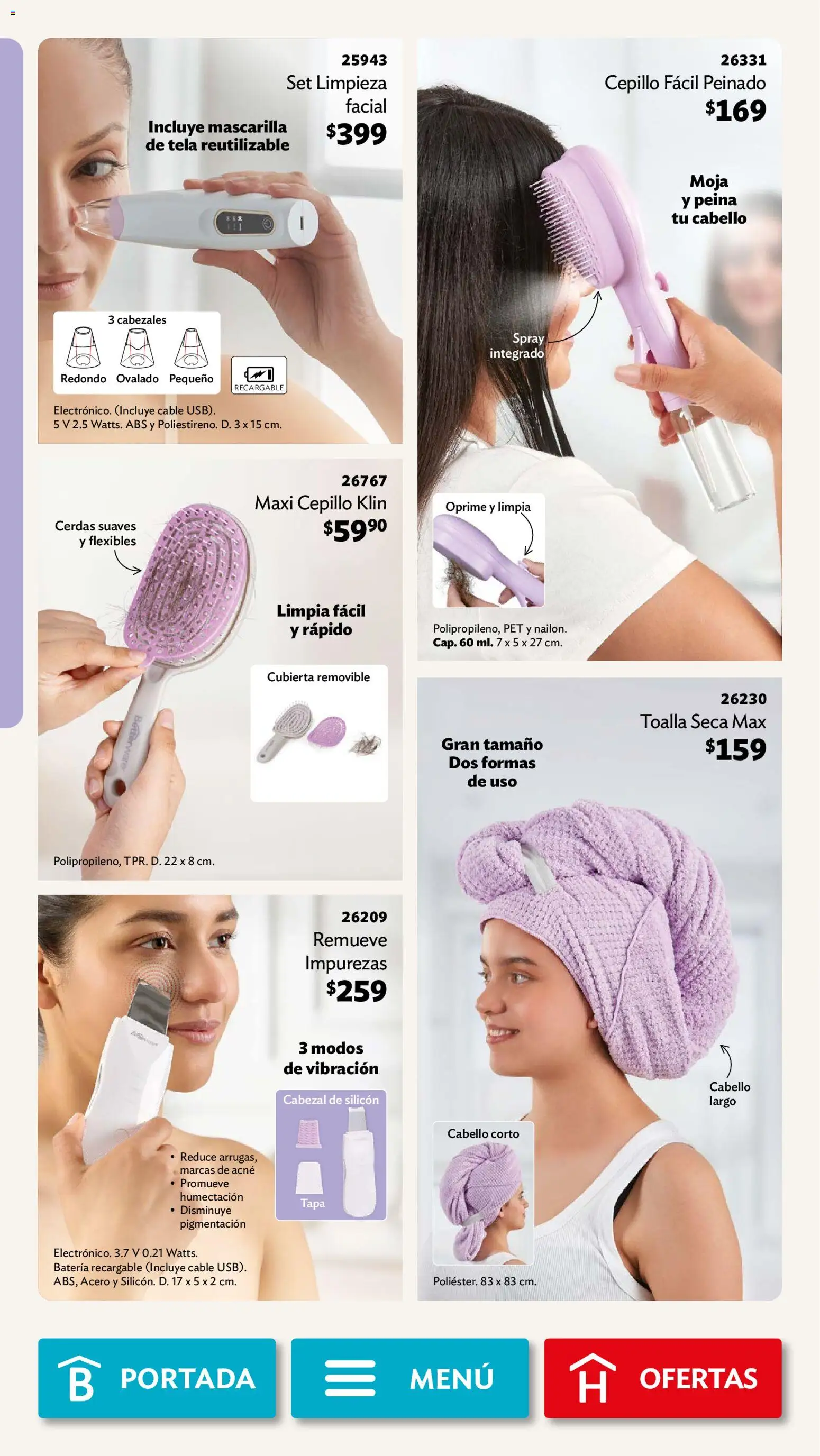 Nuevas ofertas de Betterware válidas en toda la República Mexicana desde el 02/11/2026. ¡Encuentra las mejores ofertas en Betterware campaña 11 2026! | Página: 76