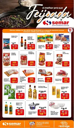Semar Supermercado ofertas Feijoada - Pré-Visualização do folheto da loja Semar Supermercado, válido de 20/10/2026