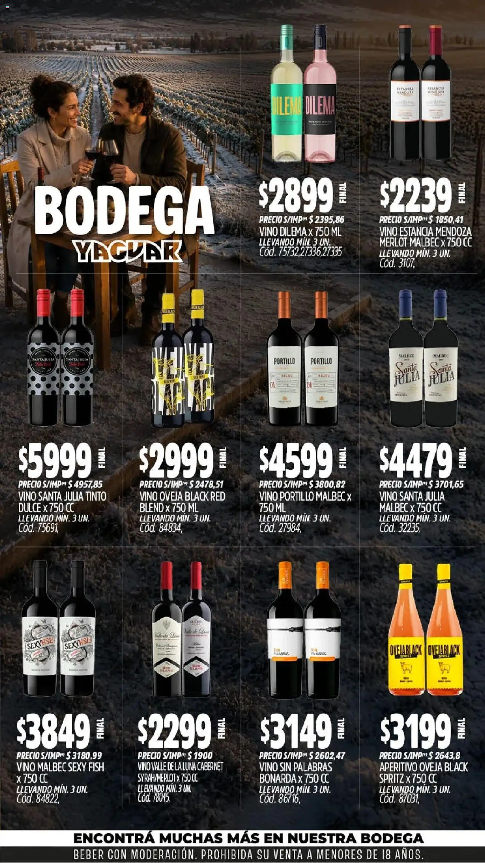 Yaguar - Oferta Semanal Buenos Aires │ válido desde el 20/07/2026 | Página: 5 | Productos: Vino