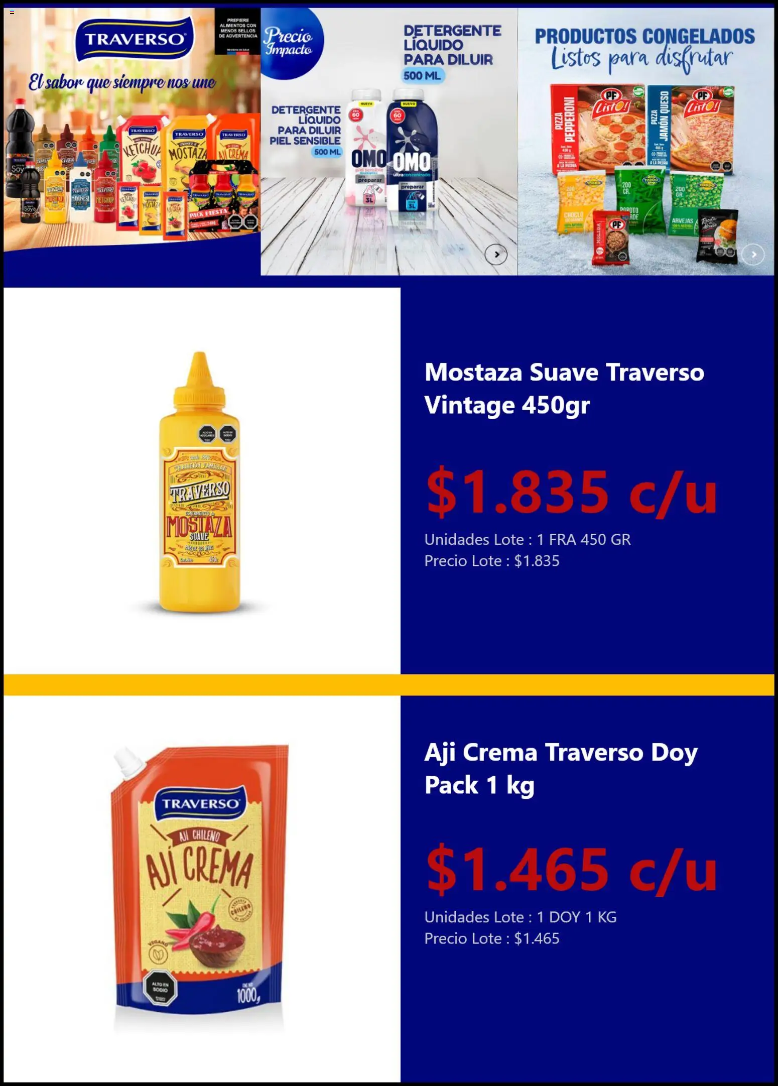 La Oferta ofertas  │ válido desde el 31.03.2026 | Página: 5 | Productos: Aji, Ketchup, Crema, Arvejas