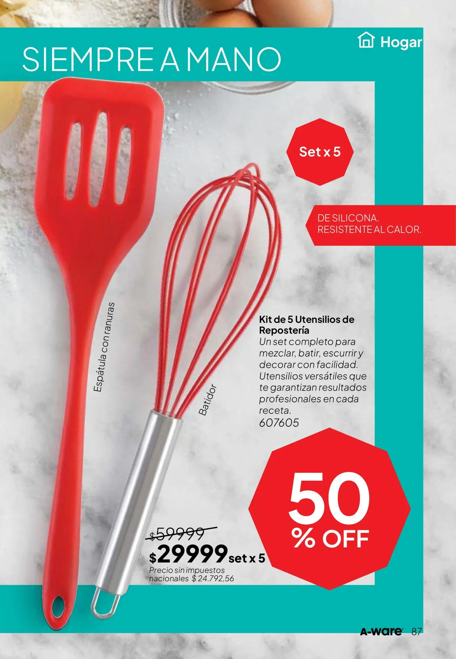 Tupperware Folleto │ válido desde el 10.04.2026 | Página: 88 | Productos: Espatula, Batidor, Té