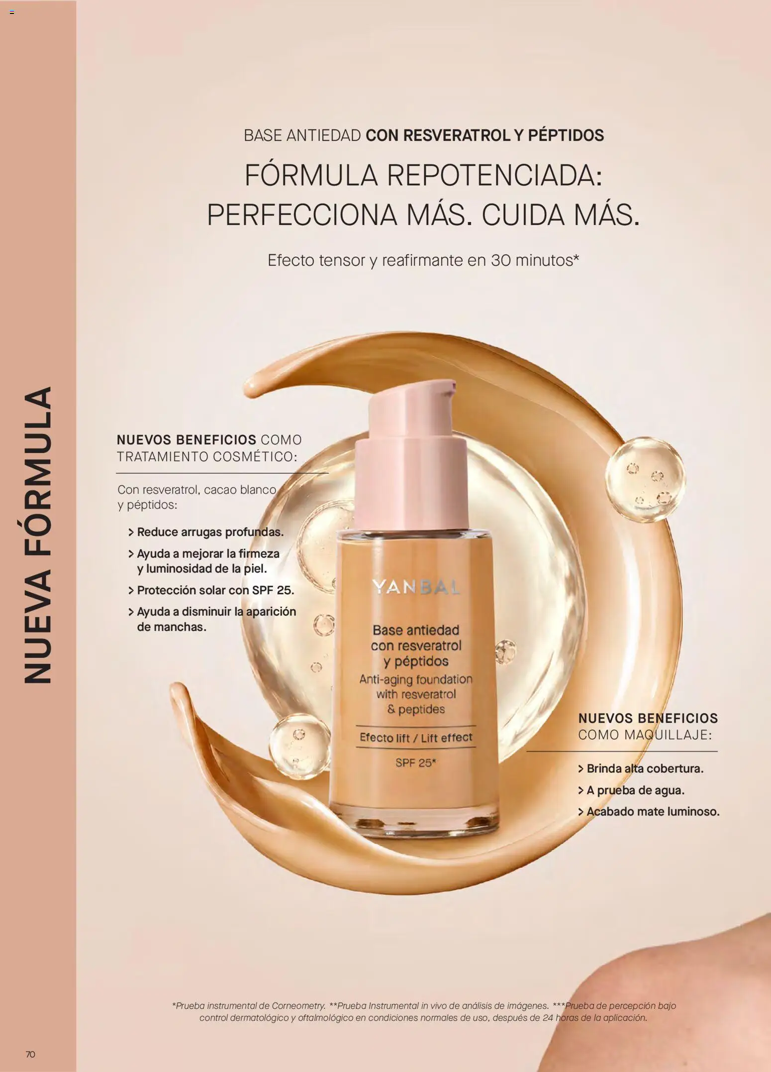 Yanbal revista - valida desde el 10/10/2026 | Página: 70 | Productos: Bajo, Maquillaje, Cacao