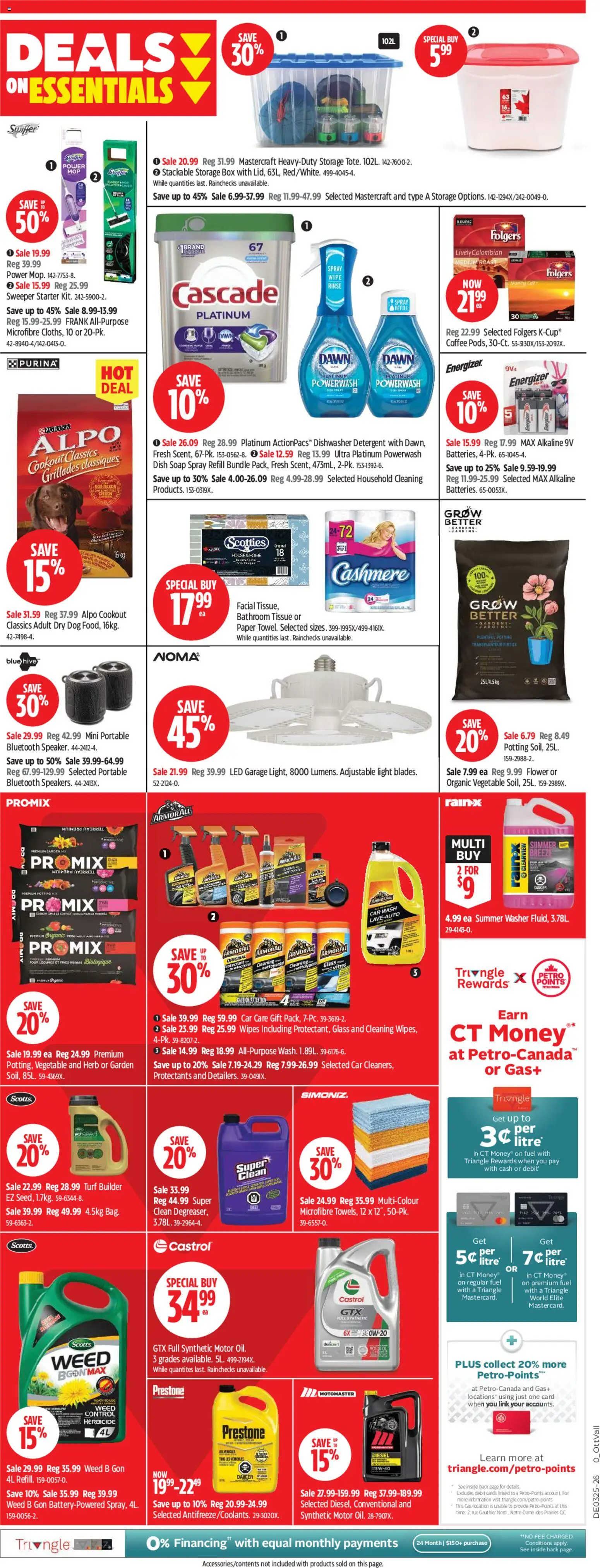 Canadian Tire flyer valid from 18.06.2026 | Page: 18 | Products: Dishwasher, Detergent, Box, Coffee