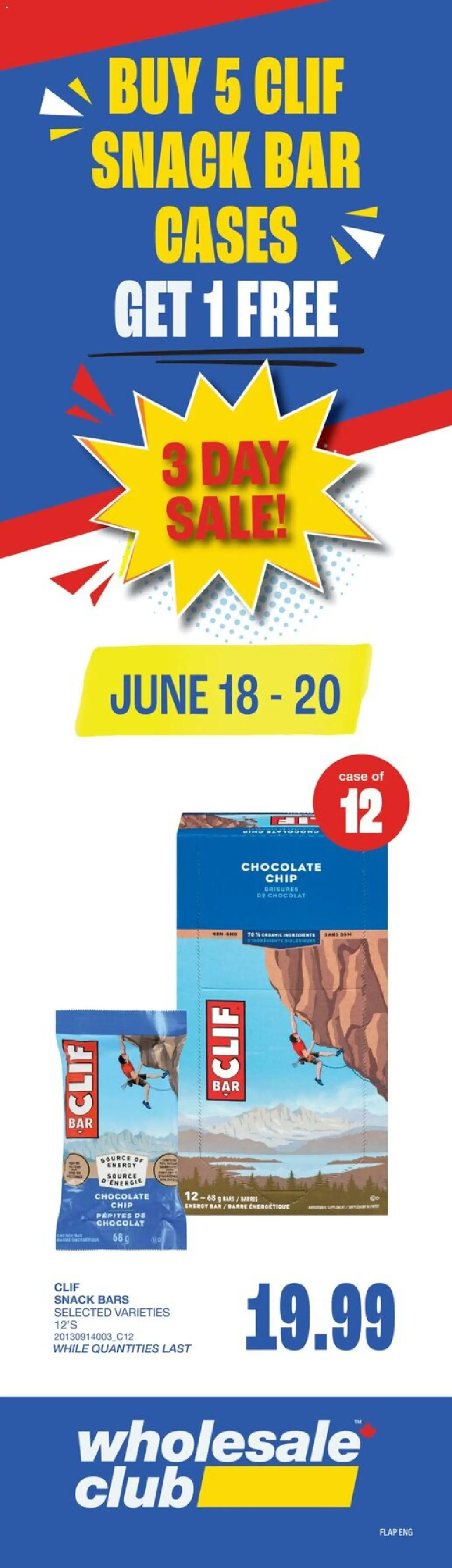 Wholesale Club flyer valid from 18.06.2026 | Page: 3 | Products: Case, Chocolate