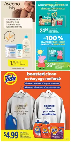 Preview of Jean Coutu weekly flyer from shop Jean Coutu valid from Jul 9, 2026 | Page: 12 | Products: Cream, Shampoo, Underwear