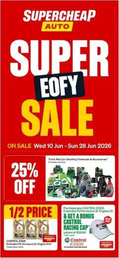 Preview of Supercheap Auto catalogue - valid from 10.06.2026