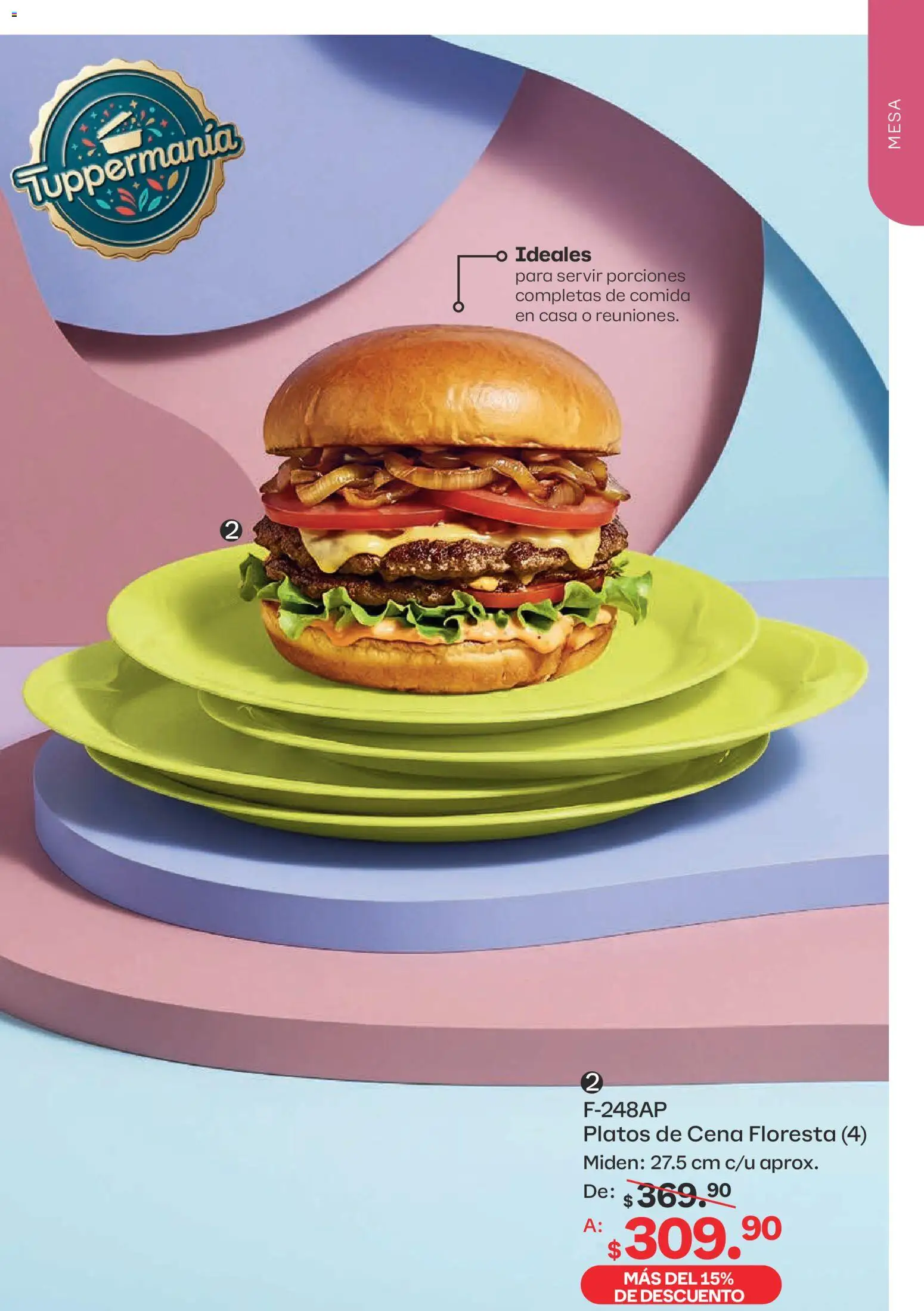 Nuevas ofertas de Tupperware válidas en toda la República Mexicana desde el 13/07/2026. ¡Encuentra las mejores ofertas en Tupperware catálogo! | Página: 95 | Productos: Mesa