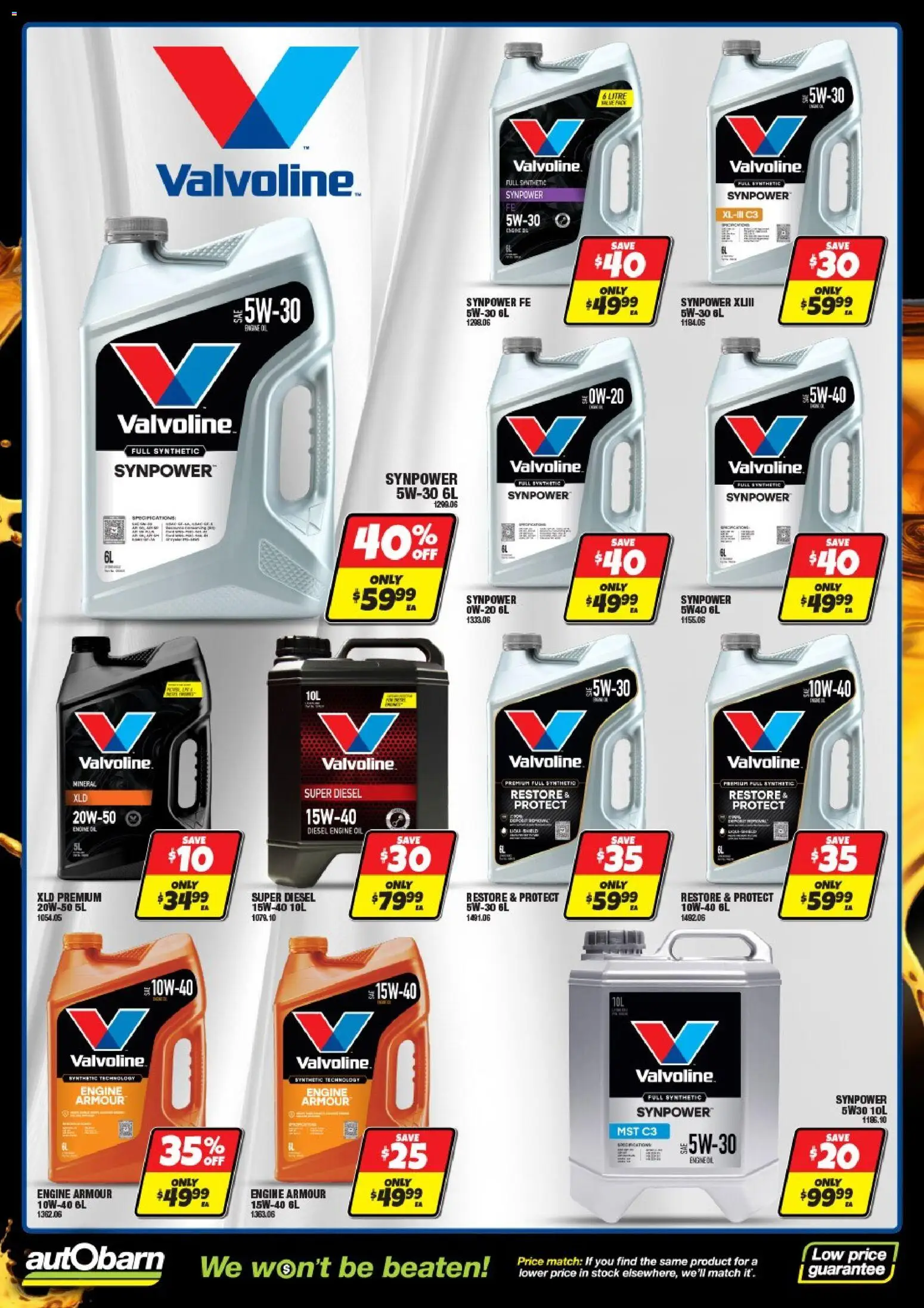 Autobarn catalogue - valid from 12/08/2026 | Page: 6 | Products: Oil