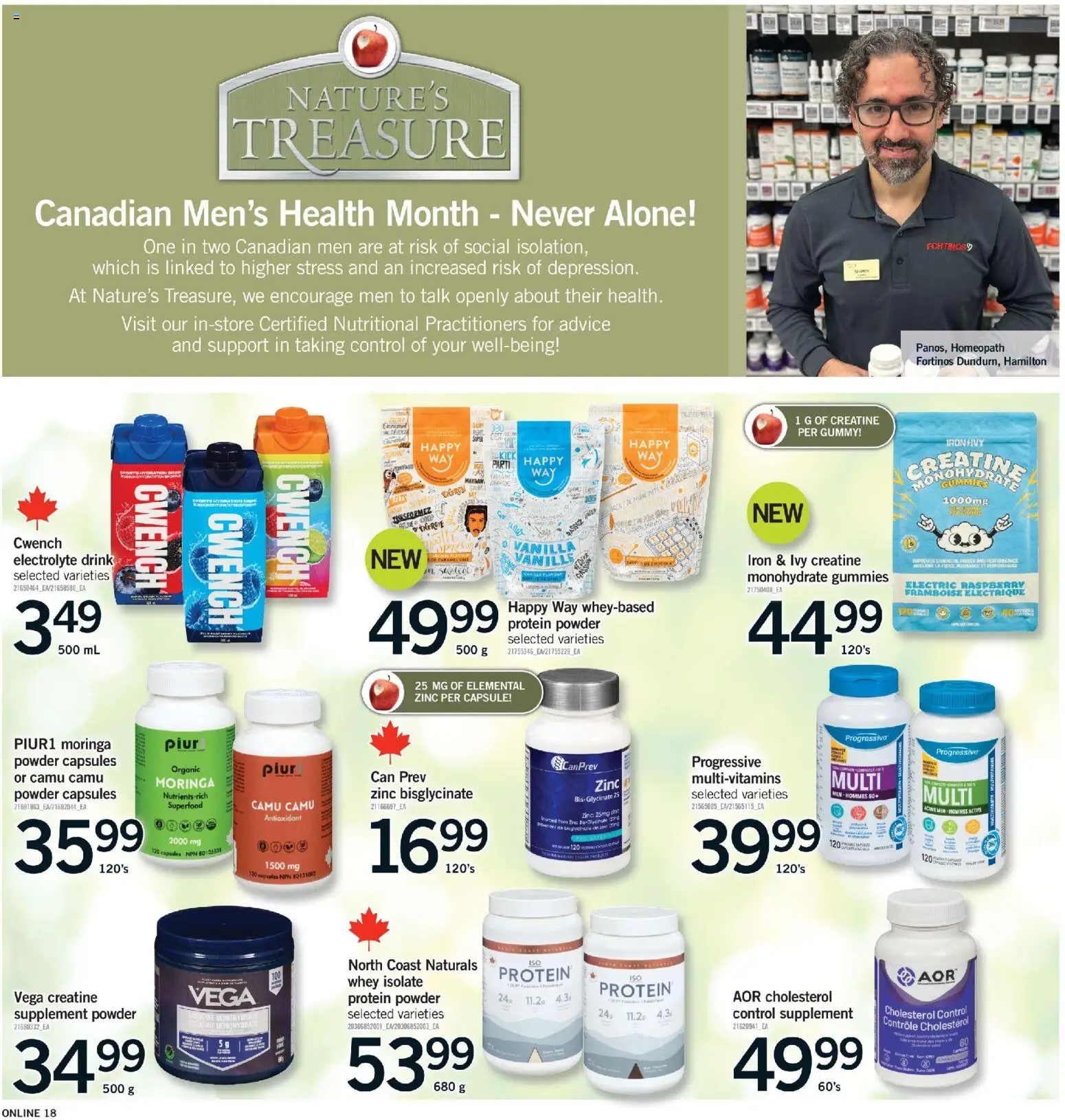 Fortinos flyer valid from 18.06.2026 | Page: 17 | Products: Tea, Iron, Powder