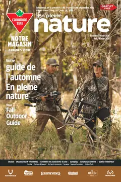 Preview of Canadian Tire circulaire - En pleine nature from shop Canadian Tire valid from Aug 27, 2026