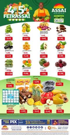 Assaí Atacadista ofertas - PB - Pré-Visualização do folheto da loja Assaí Atacadista, válido de 06.05.2026