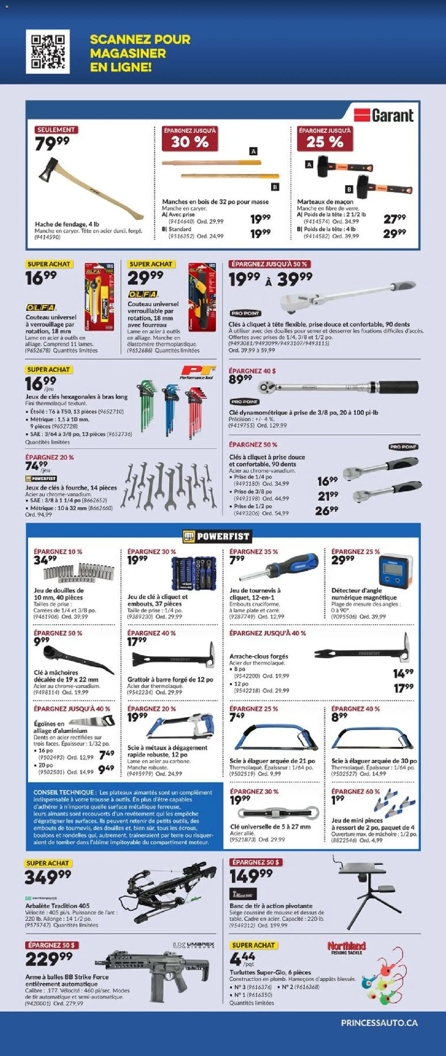 Princess Auto flyer valid from Oct 26, 2026 | Page: 4