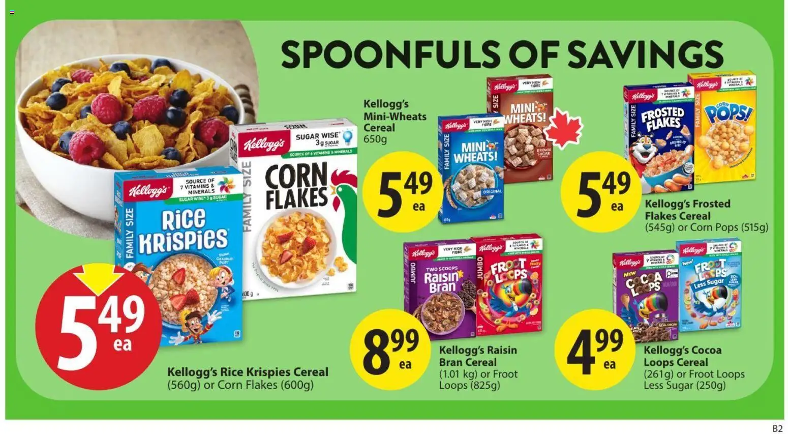 Save on foods flyer valid from Jul 2, 2026 | Page: 18 | Products: Rice, Flakes