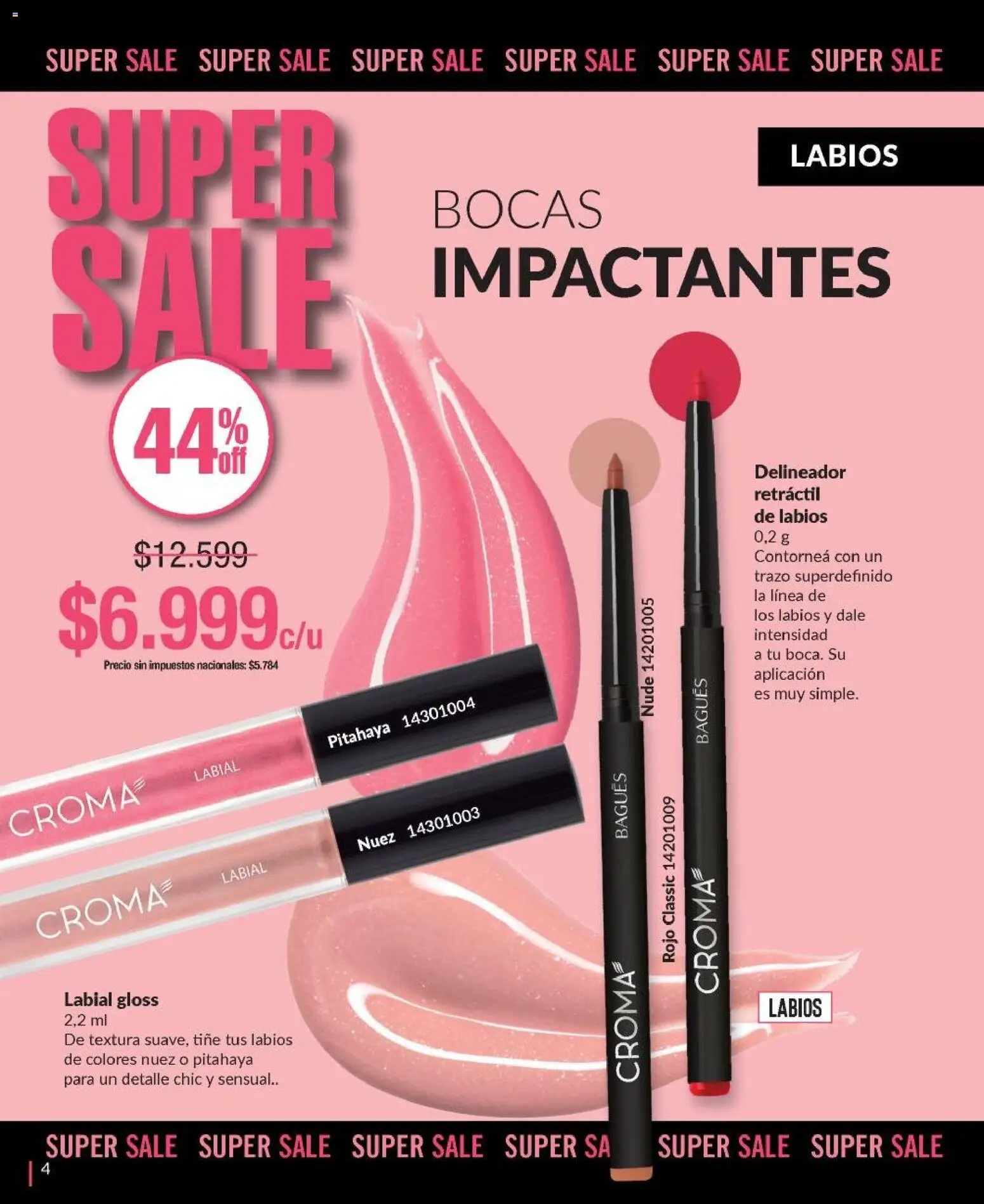Bagués - Catálogo │ válido desde el 09.03.2026 | Página: 4 | Productos: Delineador, Nuez