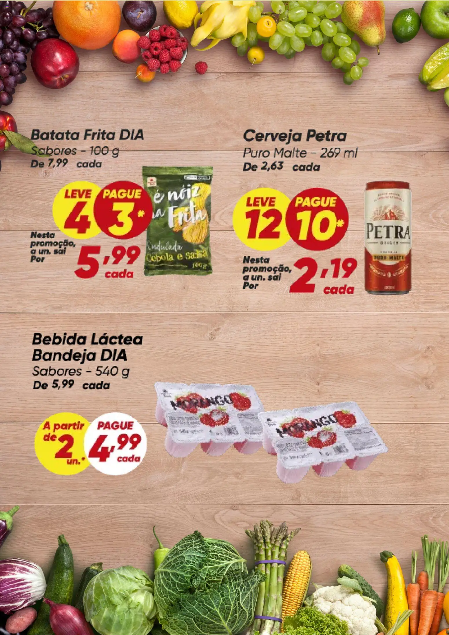 Dia Folheto - válido de 31/08/2026 | Página: 4 | Produtos: Cerveja, Bebida, Sal, Batata frita